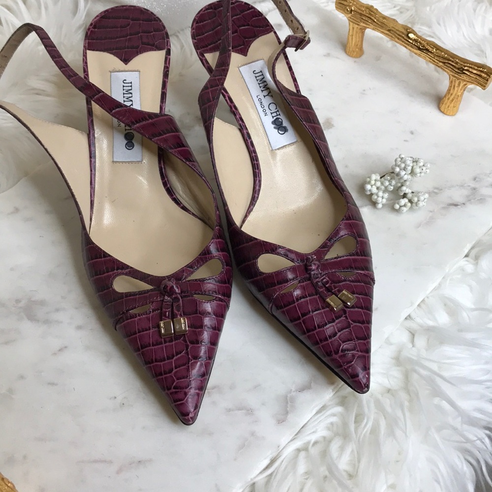Authentic Jimmy Choo Slingbacks